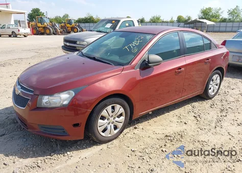 2013 Chevrolet Cruze Ls Auto from USA, damaged, VIN 1G1PA5SH7D7121416
